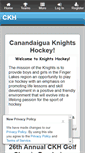 Mobile Screenshot of ckhockey.org